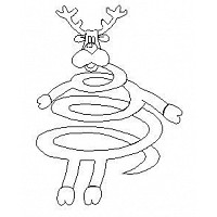 christmas  reindeer 2008